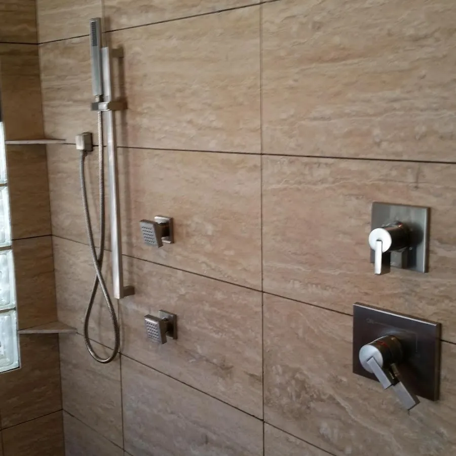 Shower fixture installation for Water Heater Replacement in Spanaway